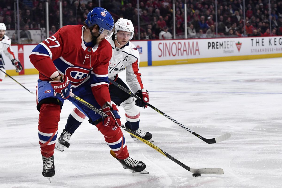 NHL: Washington Capitals at Montreal Canadiens
