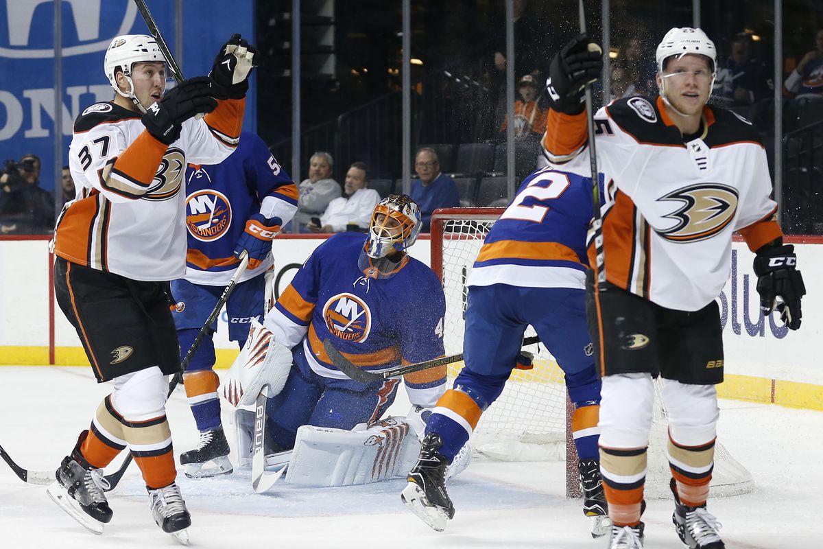 NHL: Anaheim Ducks at New York Islanders