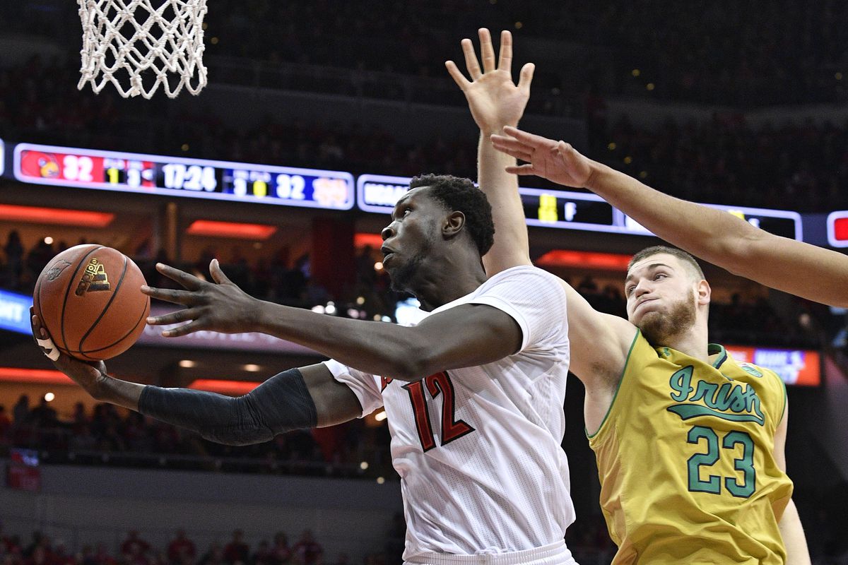 NCAA Basketball: Notre Dame at Louisville