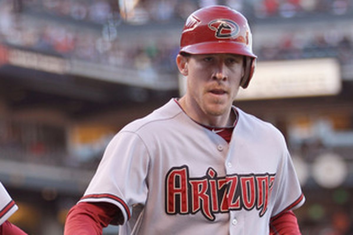 Rusty Ryal, here playing with the Dbacks, had a big day at the plate on Wednesday