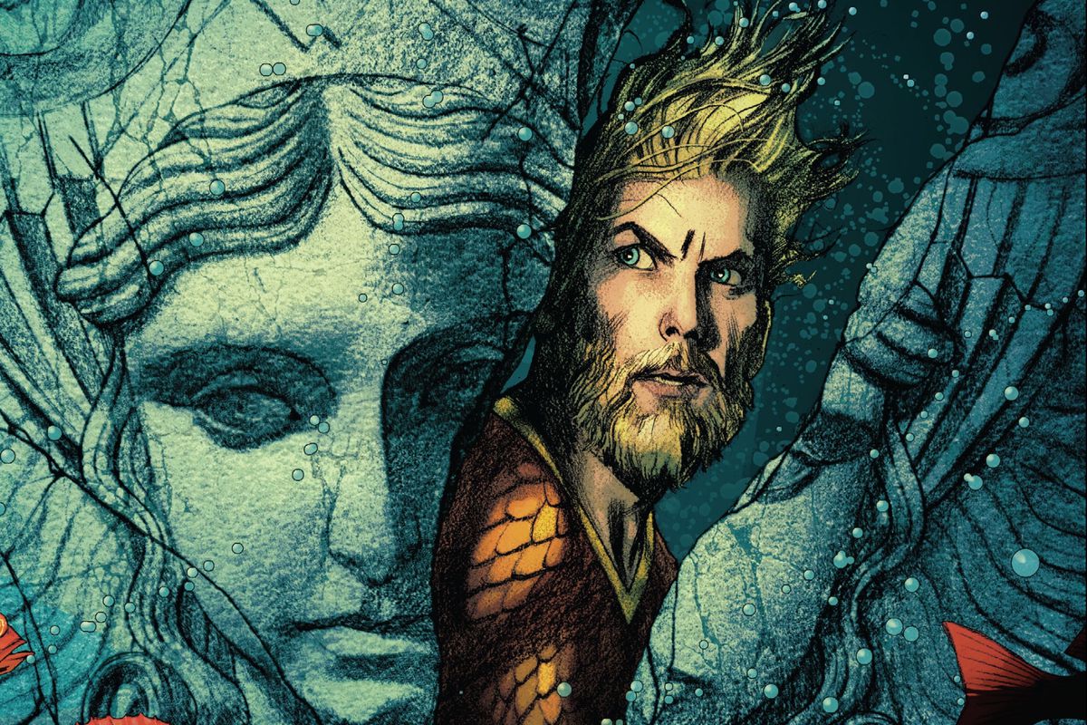 Variant cover for Aquaman #25, DC Comics (2017). 