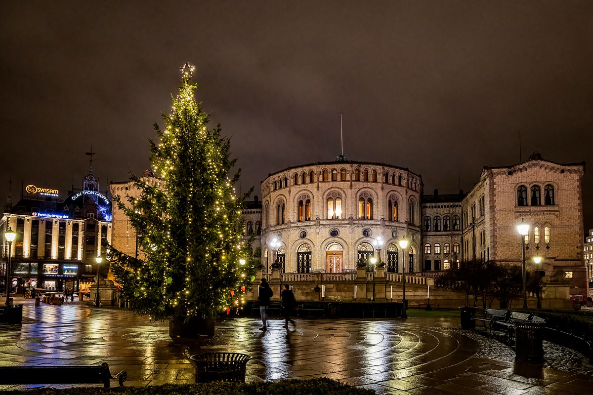 Christmas Lights In Oslo