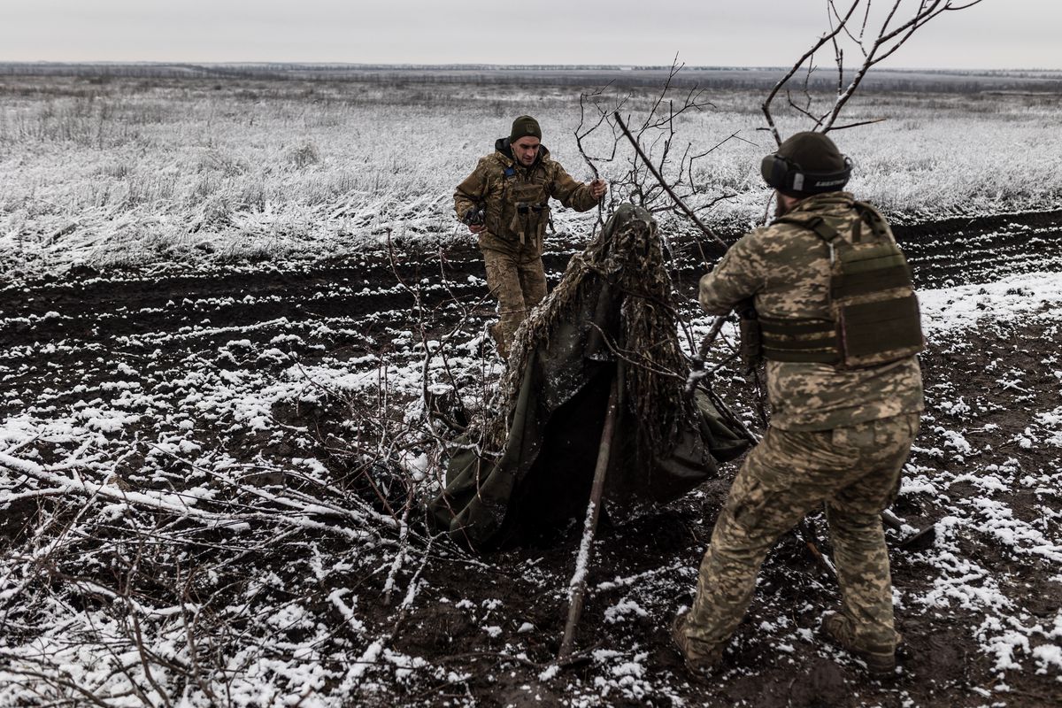 Military mobility of Ukrainian soldiers in Donetsk Oblast