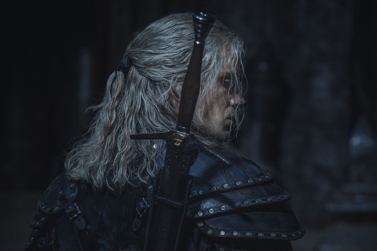 Henry Cavill’s hair in The Witcher season 2