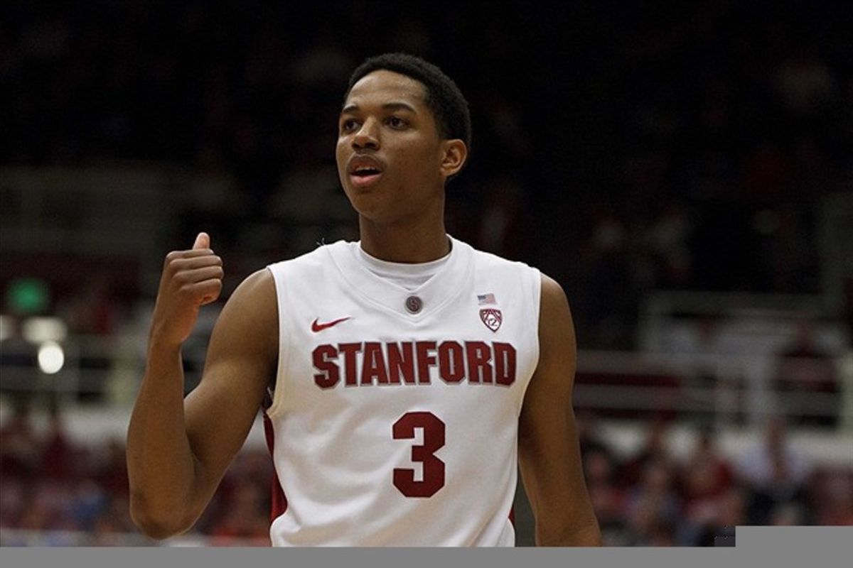 Anthony Brown had a double-double in Stanford's first round NIT win.