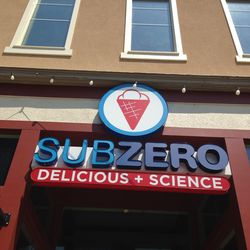 Sub Zero Ice Cream in Provo, Utah, on Saturday, August 5, 2017. The franchise was started by Brigham Young University graduate Jerry Hancock and his wife Naomi, and each location freezes orders on the spot using nitrogen.