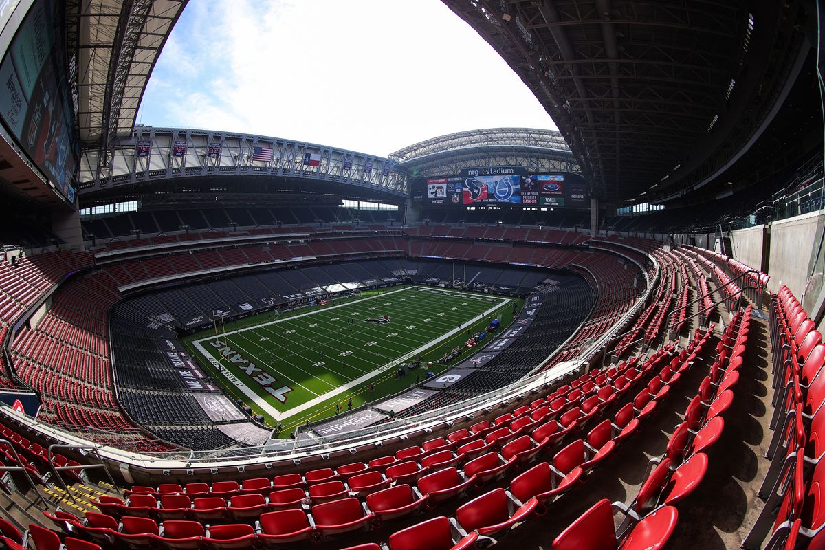 A general view of NRG Stadium prior to the game between the Houston Texans and the Indianapolis Colts on December 06, 2020 in Houston, Texas.