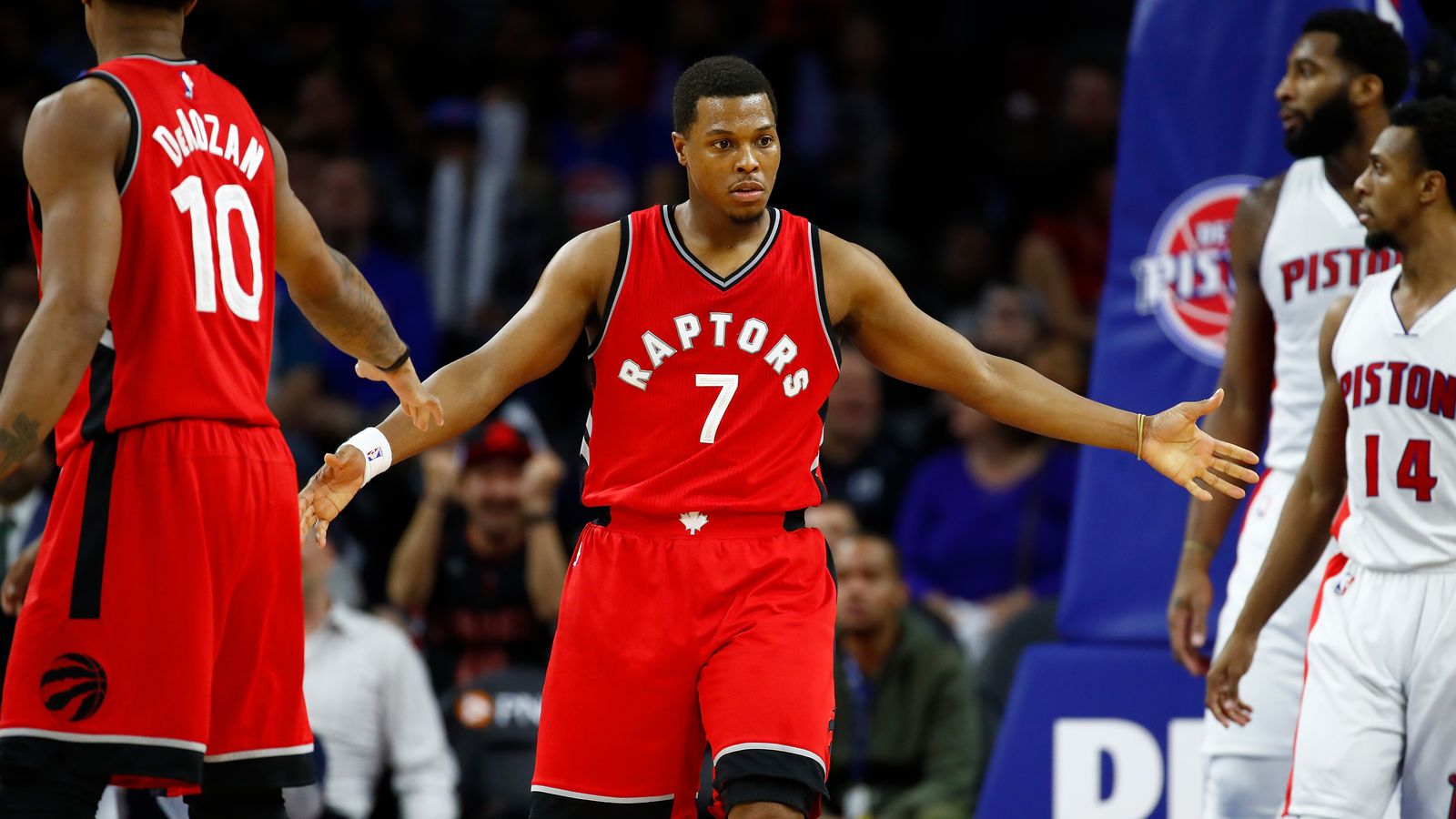 Kyle Lowry is very much back; Raptors beat Pistons 105-102.