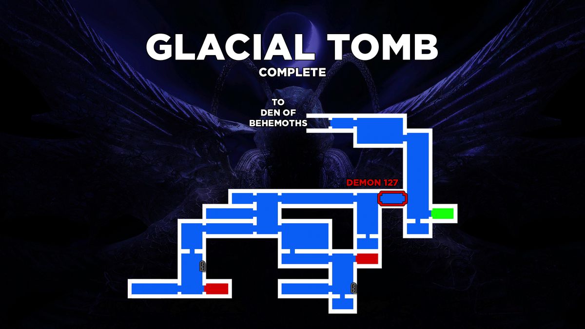 Bloodstained: Ritual of the Night Glacial Tomb demon 127 location