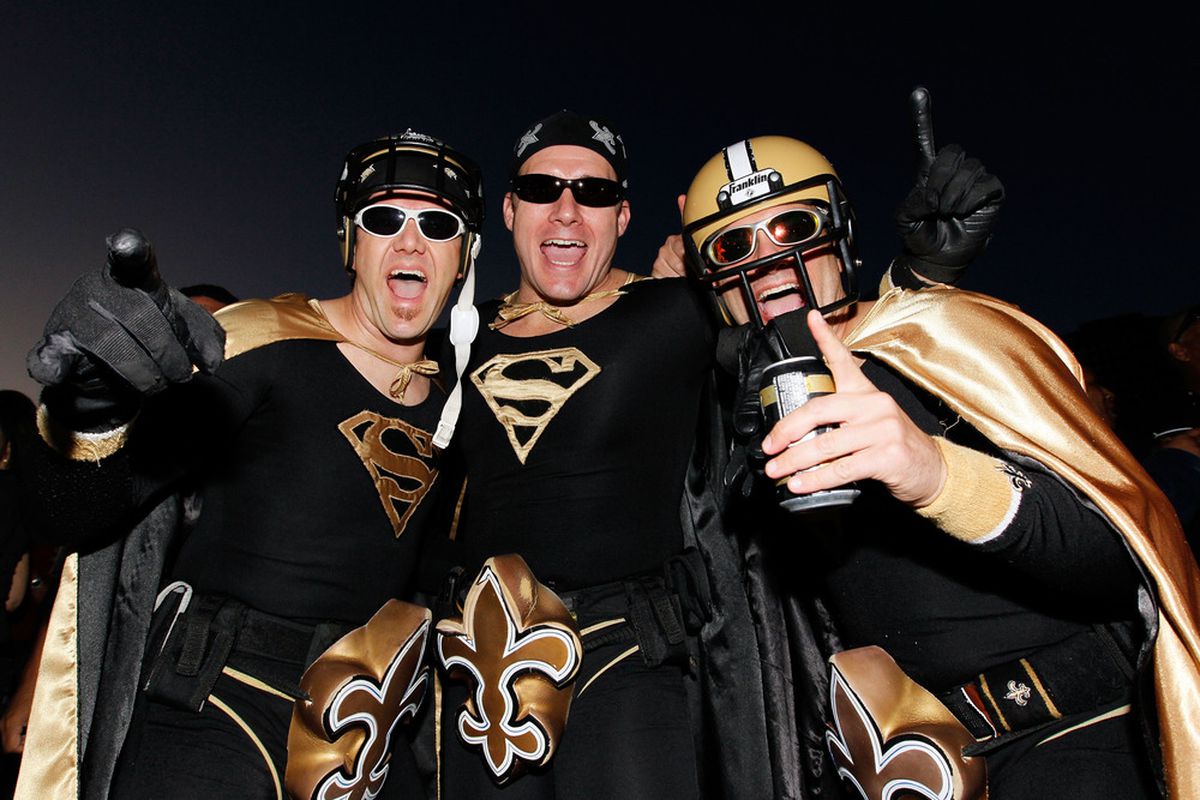 Last year at this time, Saints Superfans were getting amped up for the WC vs. Detroit.