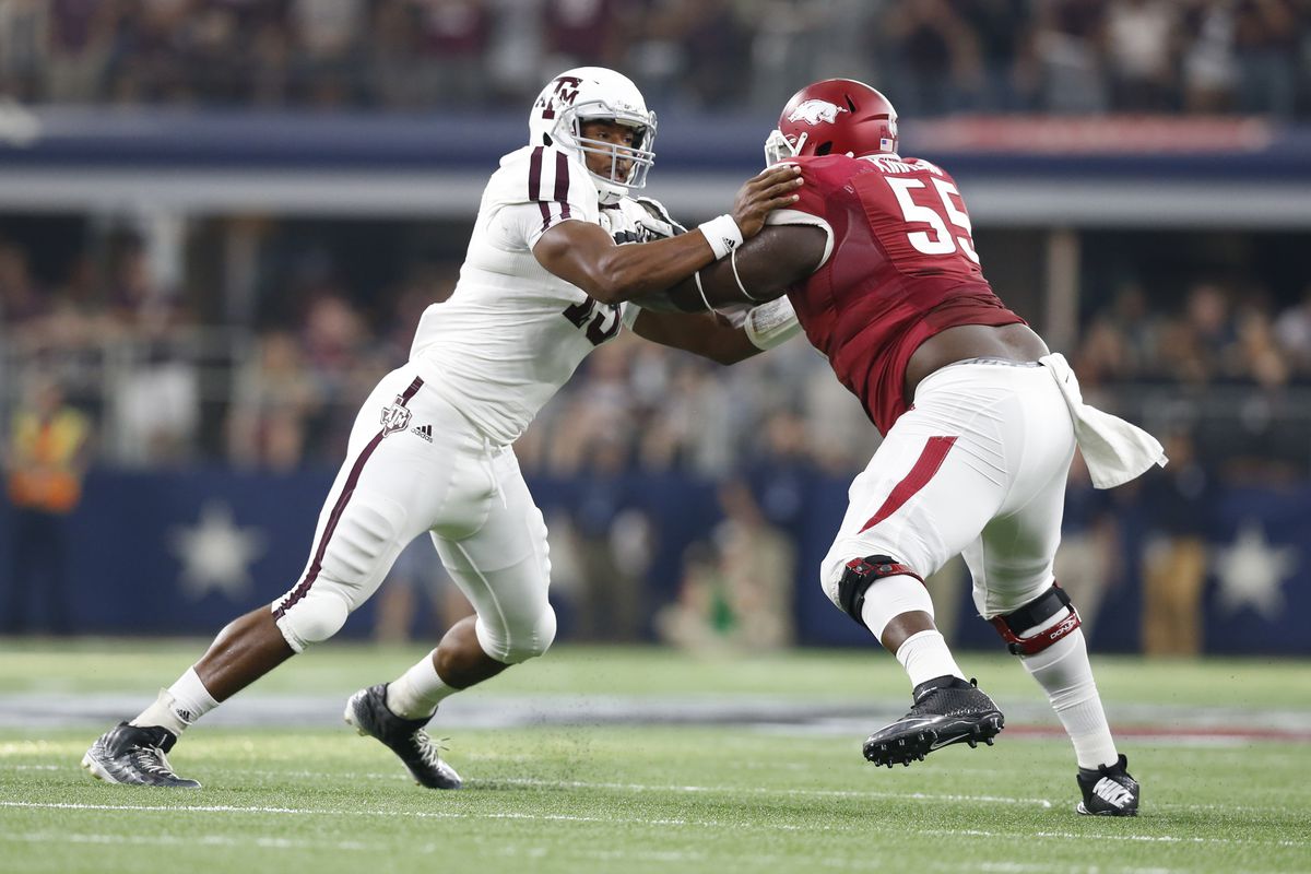 Myles Garrett can be lethal off the edge if not doubled.
