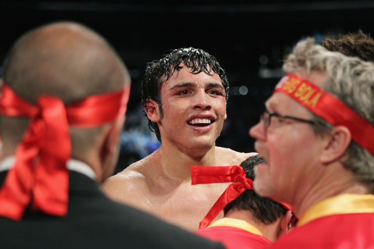 Julio Cesar Chavez Jr may take a step up in 2012, but how big of a step will it be? (Photo by Jeff Gross/Getty Images)