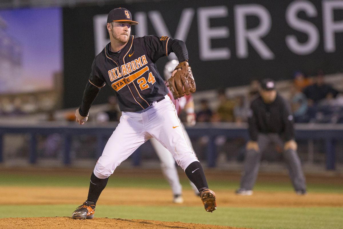 Conor Costello and Oklahoma State will start the College World Series on Saturday against UCSB.