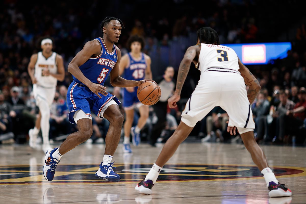 NBA: New York Knicks at Denver Nuggets