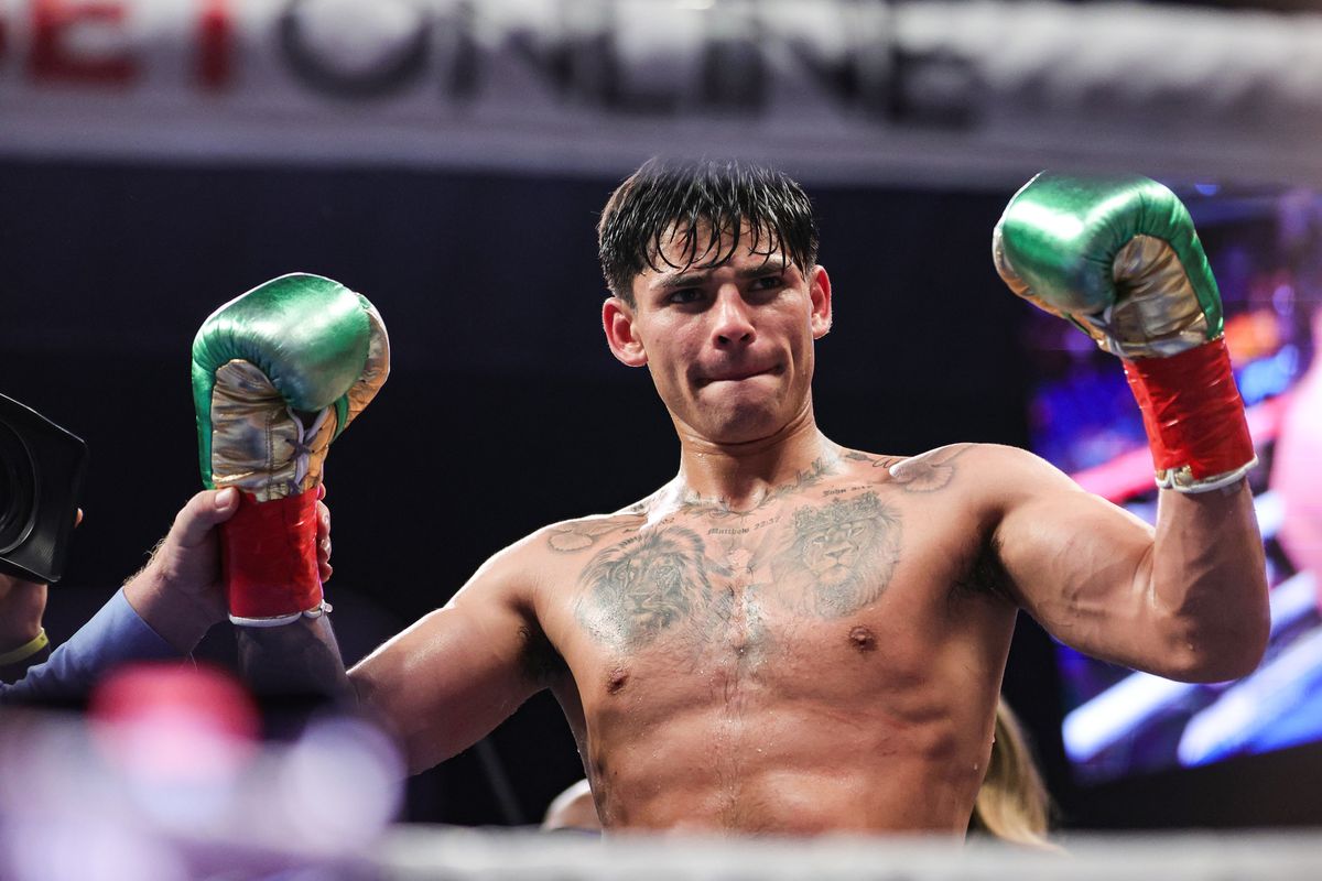 Ryan Garcia is putting a little early hype behind his next fight