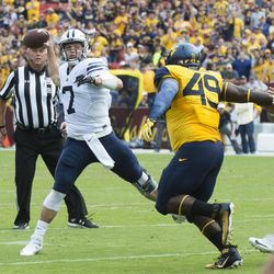 BYU fell to West Virginia 35-32 on Saturday, Sept. 24, 2016 at Landover, Maryland.