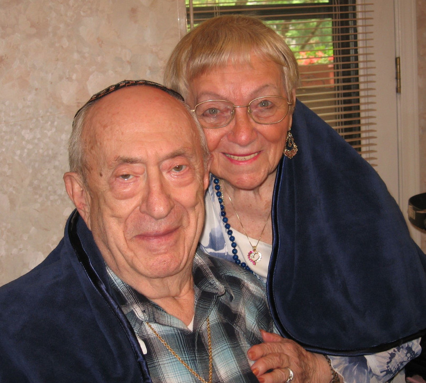 Dr. Harold Feder and Selma, his wife of 75 years. | family photo