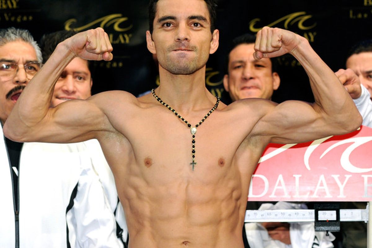 Fernando Montiel will face Nehomar Cermeno in his comeback fight, on June 25. (Photo by Ethan Miller/Getty Images)