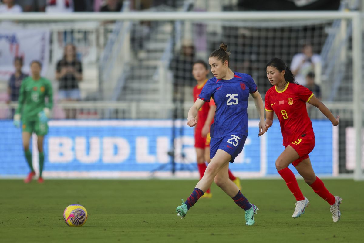 Soccer: International Friendly Women’s Soccer-China at USA
