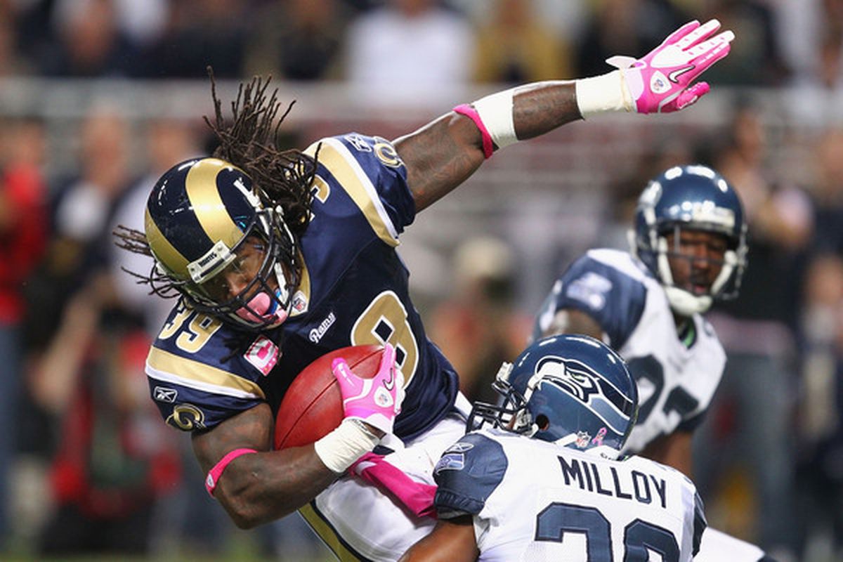 The matchup Seattle wants: Its strong safety in space against Steven Jackson.