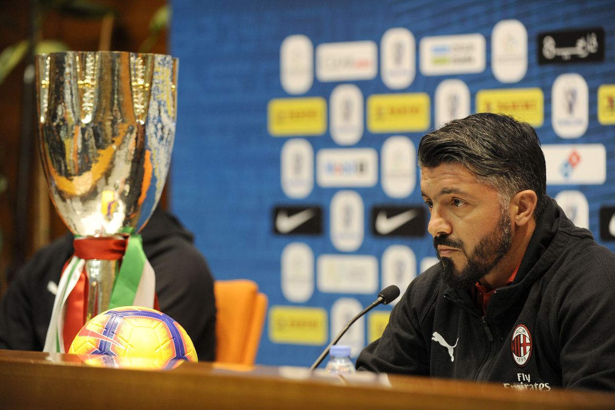 AC Milan Press Conference - Italian Supercup Previews