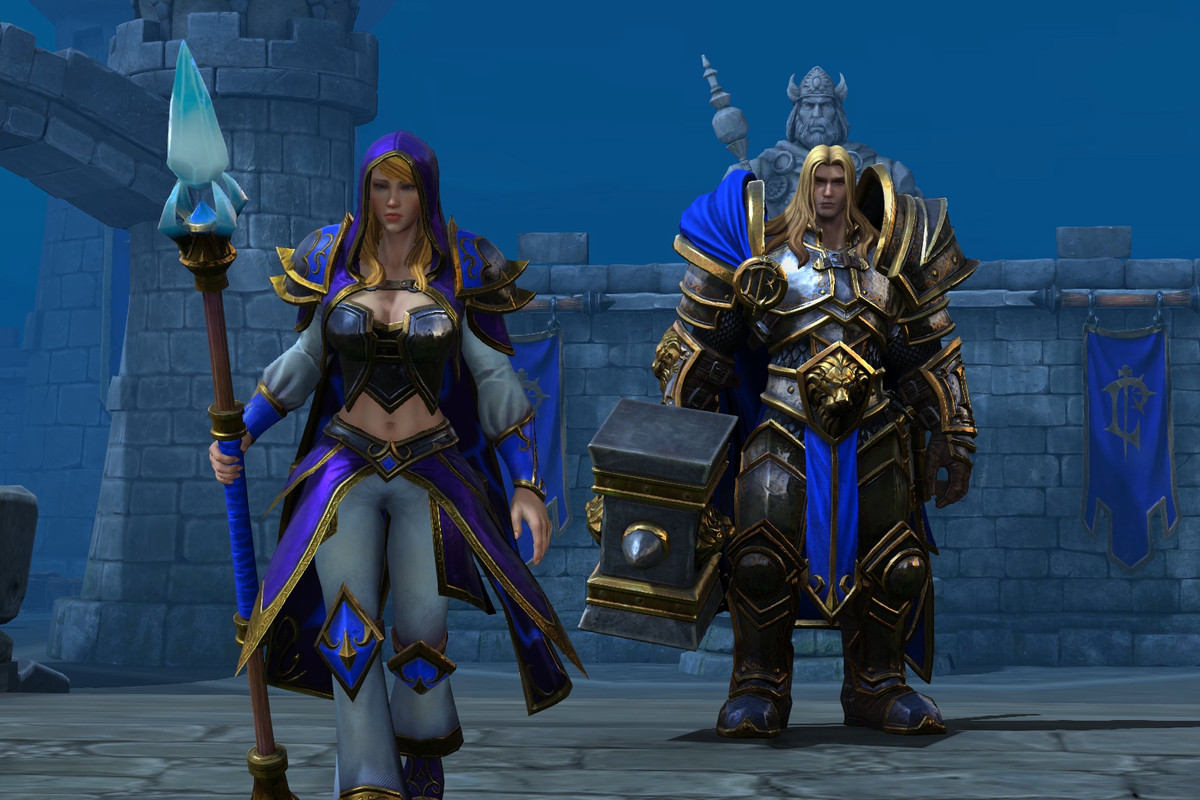 Warcraft 3: Reforged - Jaina Proudmoore abandons Arthas at Stratholme