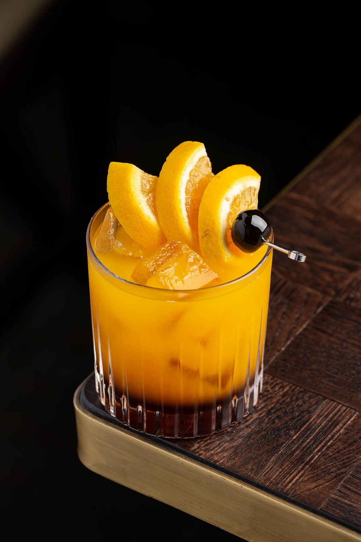 Harvey Wallbanger cocktail at Moonlark’s Dinette.