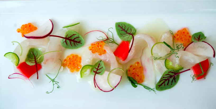 A dish at Untitled. Photo: Daniel Krieger/Eater NY