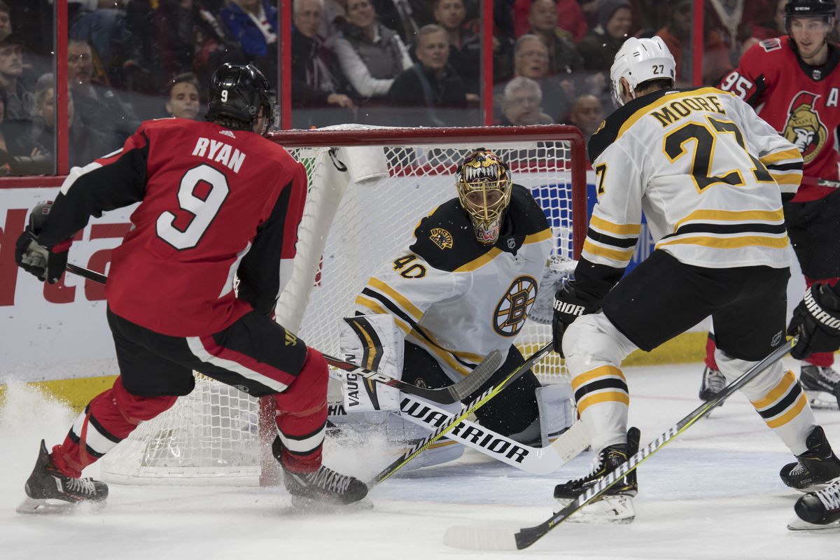 NHL: Boston Bruins at Ottawa Senators
