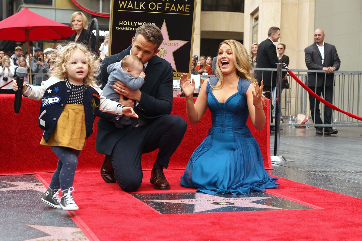 Blake Lively’s daughter on the red carpet