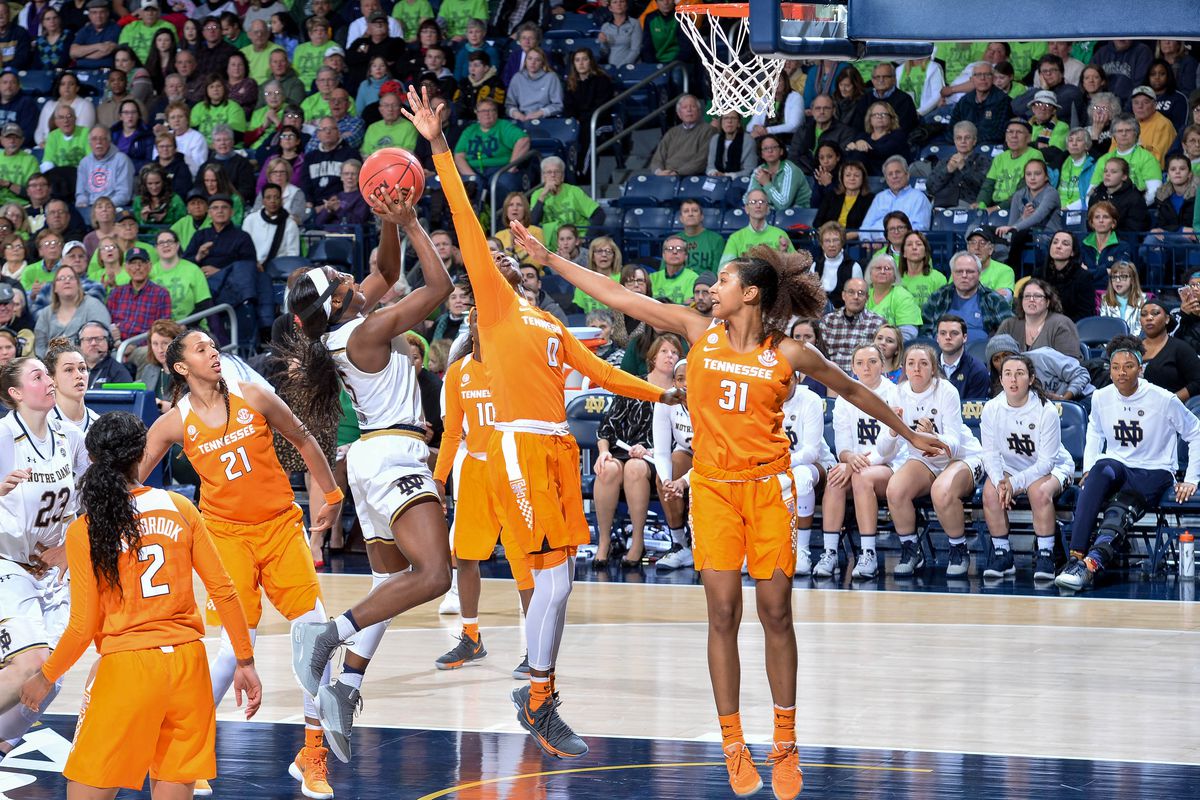 NCAA Womens Basketball: Tennessee at Notre Dame