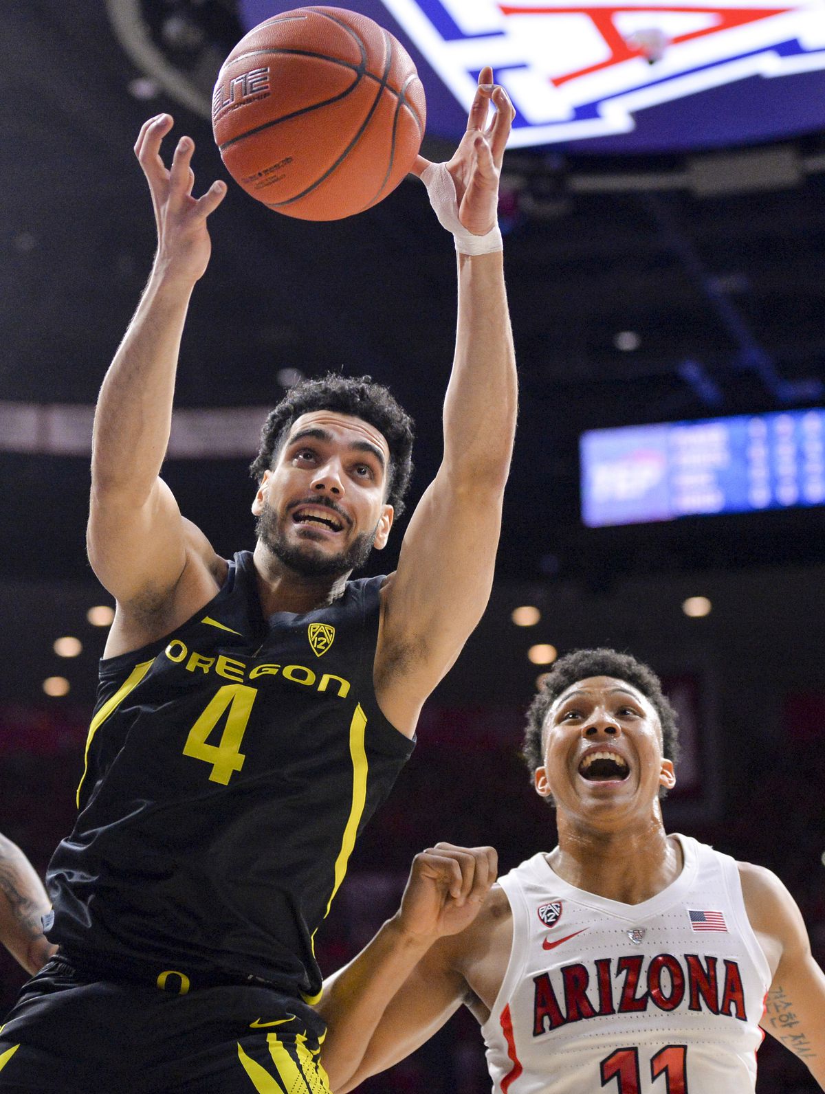 NCAA Basketball: Oregon at Arizona