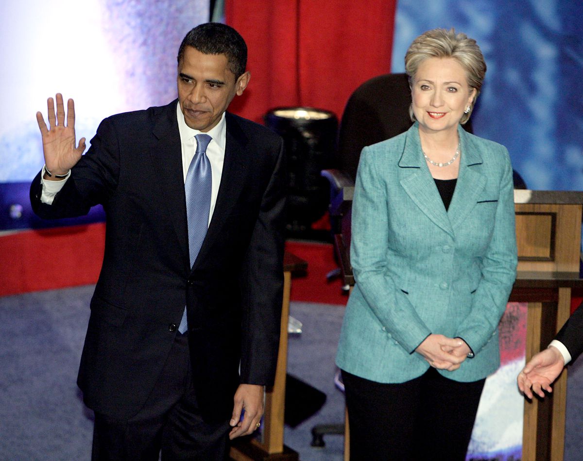 Obama Clinton debate