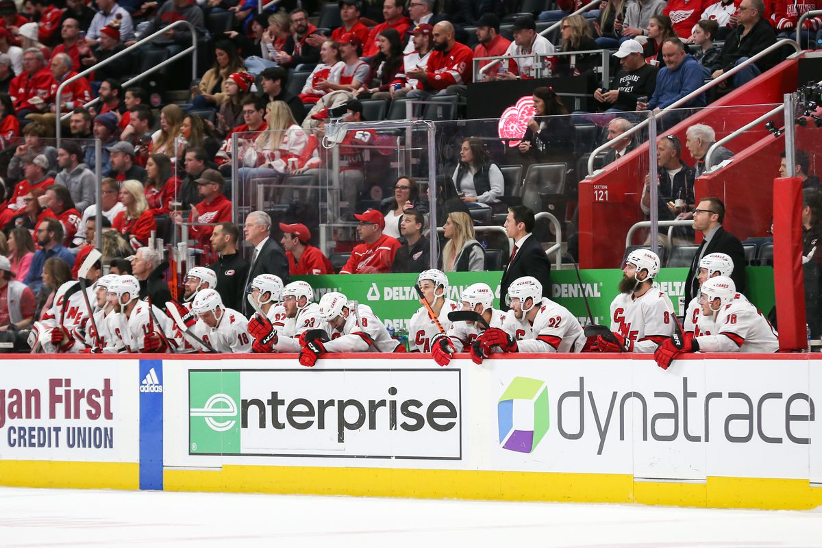 NHL: MAR 30 Hurricanes at Red Wings