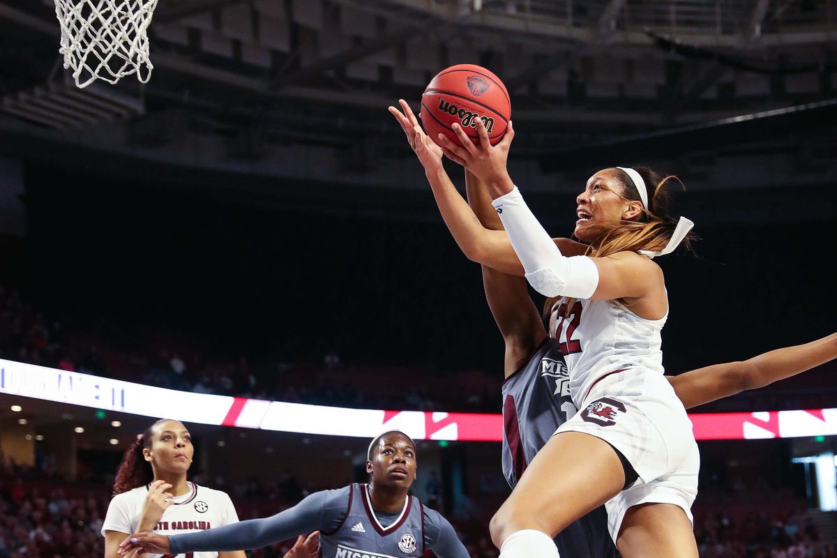 NCAA Womens Basketball: SEC Conference Tournament-South Carolina vs Mississippi State