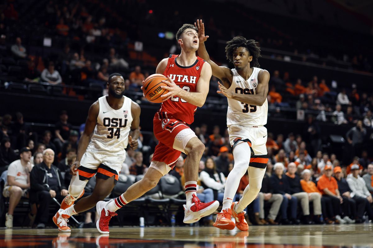 NCAA Basketball: Utah at Oregon State