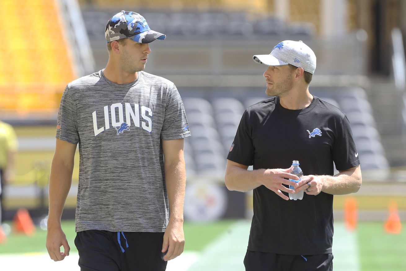 Notes: Lions OC Ben Johnson visits Red Wings, offensive explosion ensues