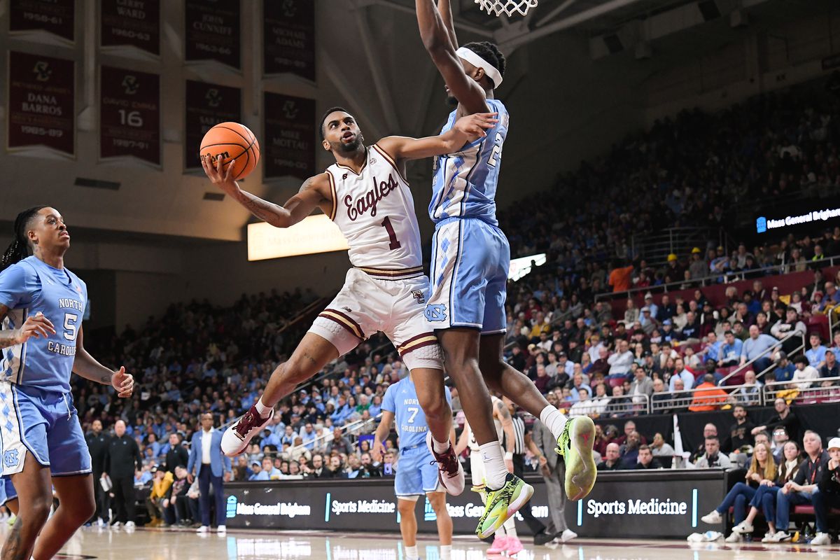 NCAA Basketball: North Carolina at Boston College