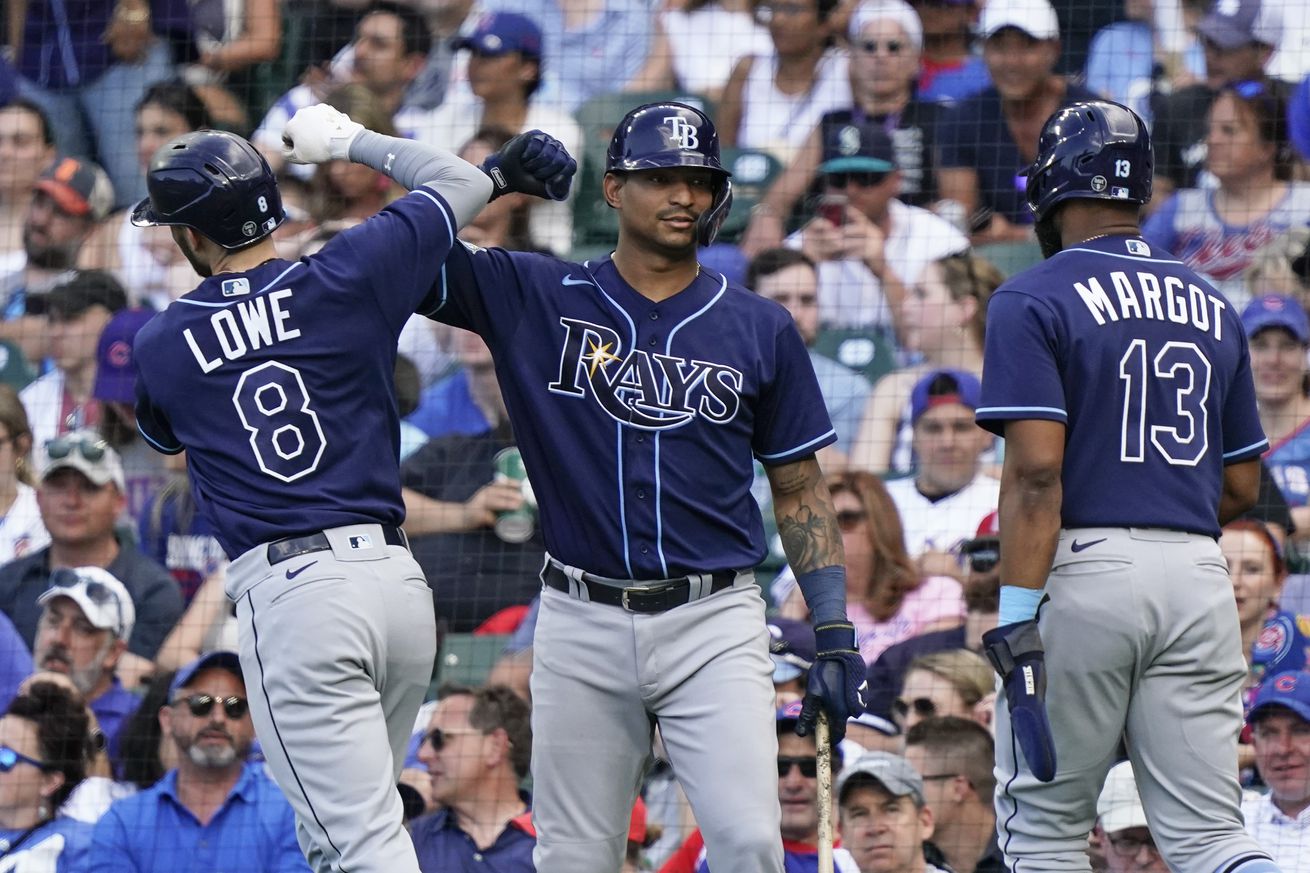 Rays 4 Cubs 3: Swing hard, boys, you might hit a home run!