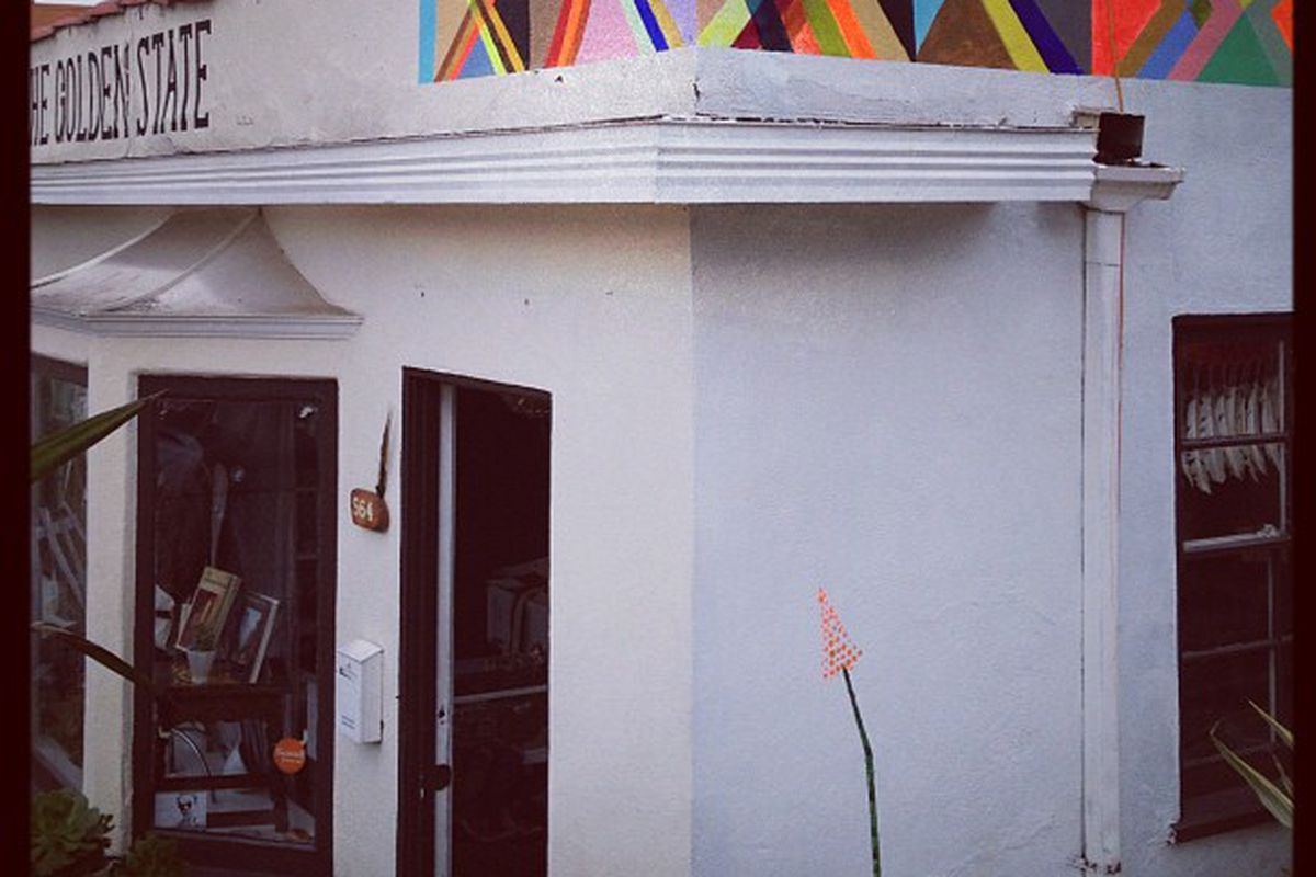 New Rose Ave boutique The Golden State. Photo via <a href="http://instagram.com/thegoldenstatestore">Instagram</a>.