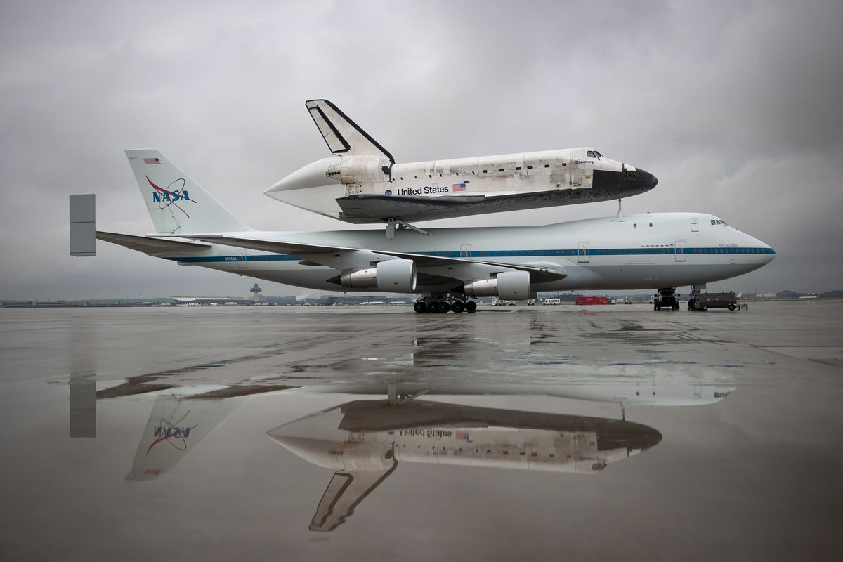 Space Shuttle Discovery Arrives In DC Area, To Be Permanently Housed At Smithsonian