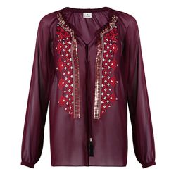 Embroidered Blouse in Red, $44.99 (Available on Net-A-Porter)