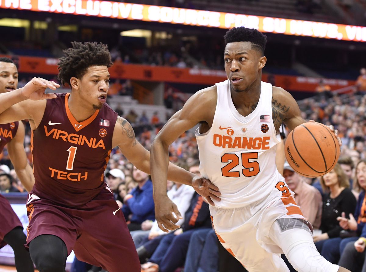 NCAA Basketball: Virginia Tech at Syracuse