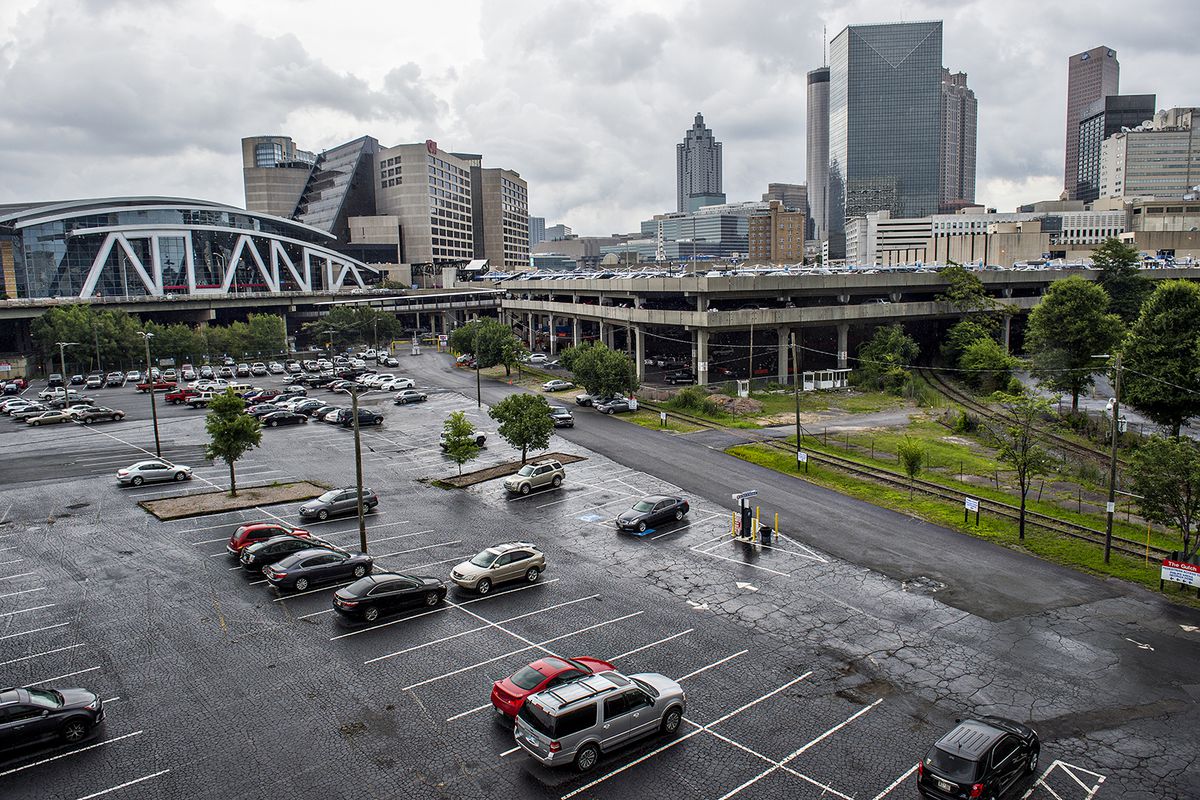 Downtown Atlanta S Underused Unsightly Gulch In Photos Curbed