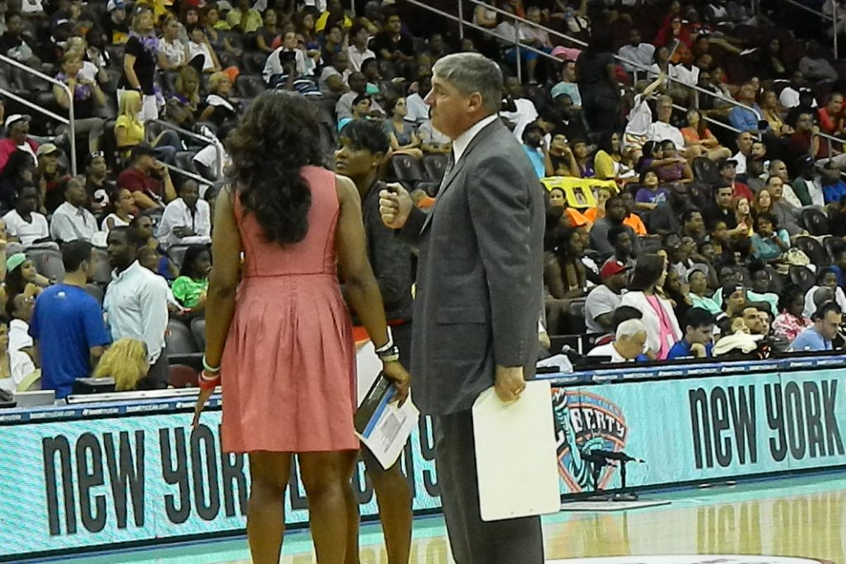 The Los Angeles Sparks left the New York Liberty searching for answers on Saturday.