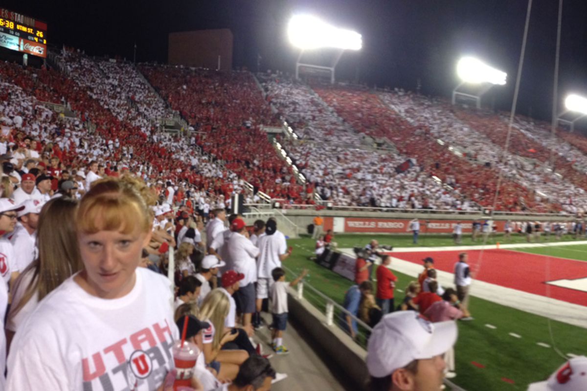 Utah's successful Stripe the Stadium event returns in 2014 for the home opener against Idaho State.