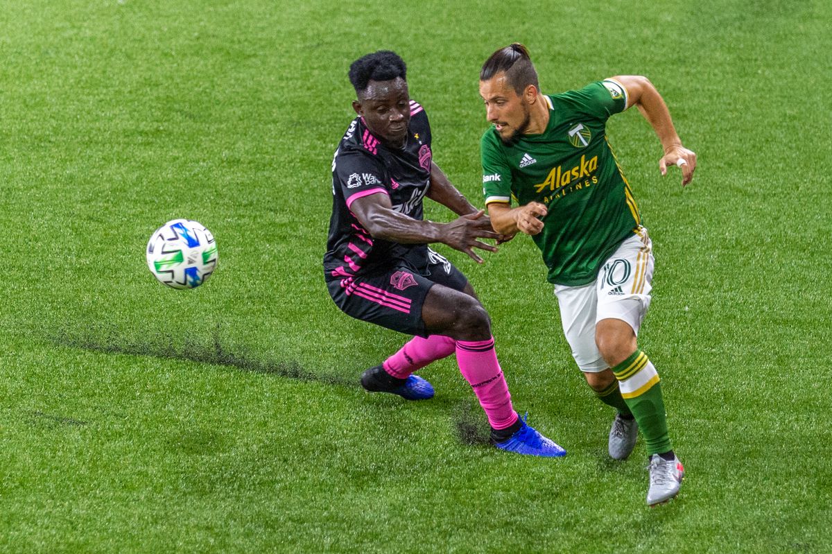 SOCCER: AUG 23 MLS Seattle Sounders at Portland Timbers