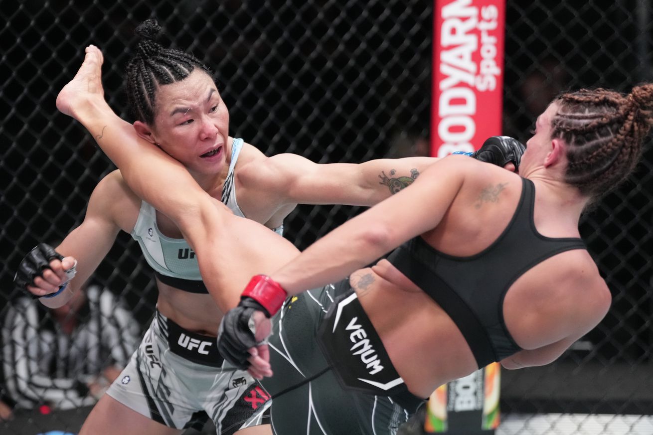 Yan Xiaonan vs. Mackenzie Dern full fight video highlights