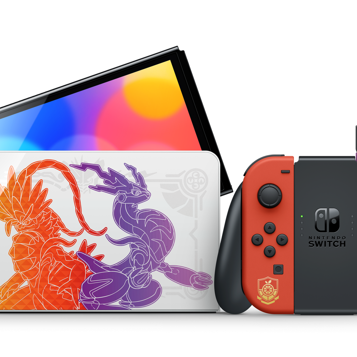 new pokemon scarlet and violet nintendo switch OLED model