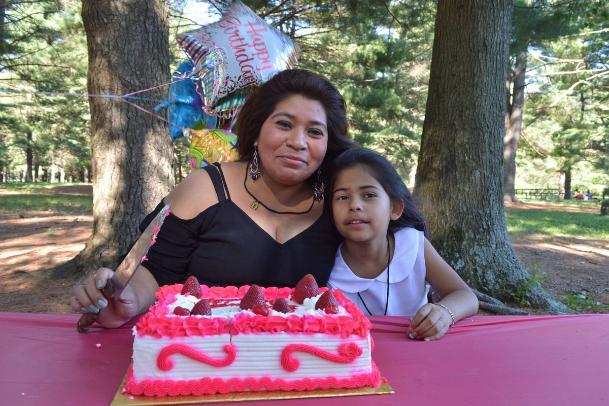 Berta Miranda, who was born in El Salvador, works as a janitor at a government building in Washington, DC. She is one of thousands of immigrants who could lose their Temporary Protected Status in 2019.